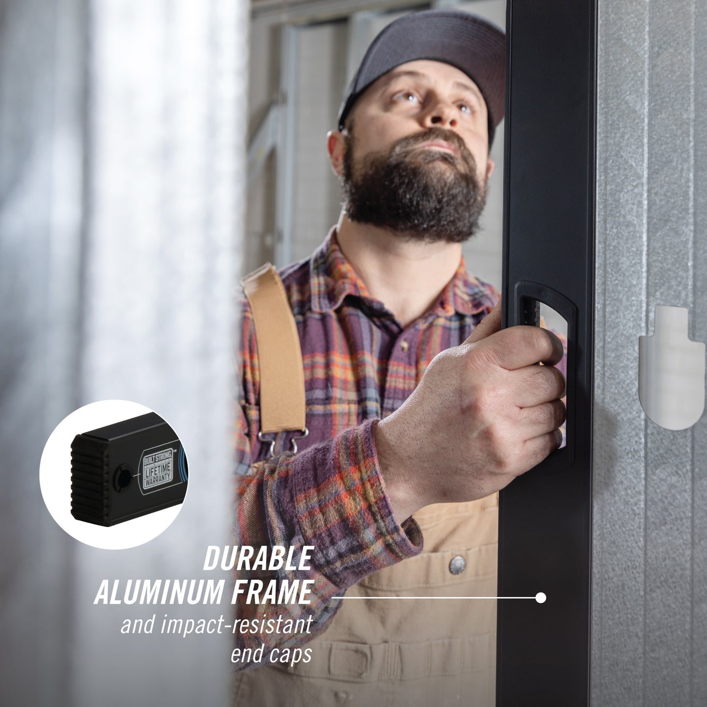 78-inch Professional-Grade Magnetic Aluminum Box Level (5200-0078M)