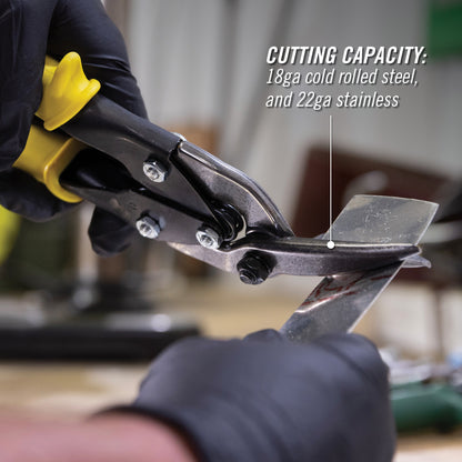 10-inch Offset Straight Aviation Snip (610FS)