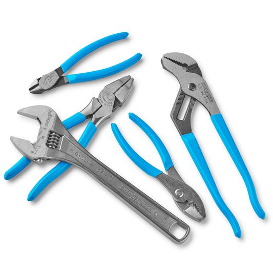 5 Pc Plier Set: 810W, 526, E336, 430, 368, Poly-Bagged (GS-25)