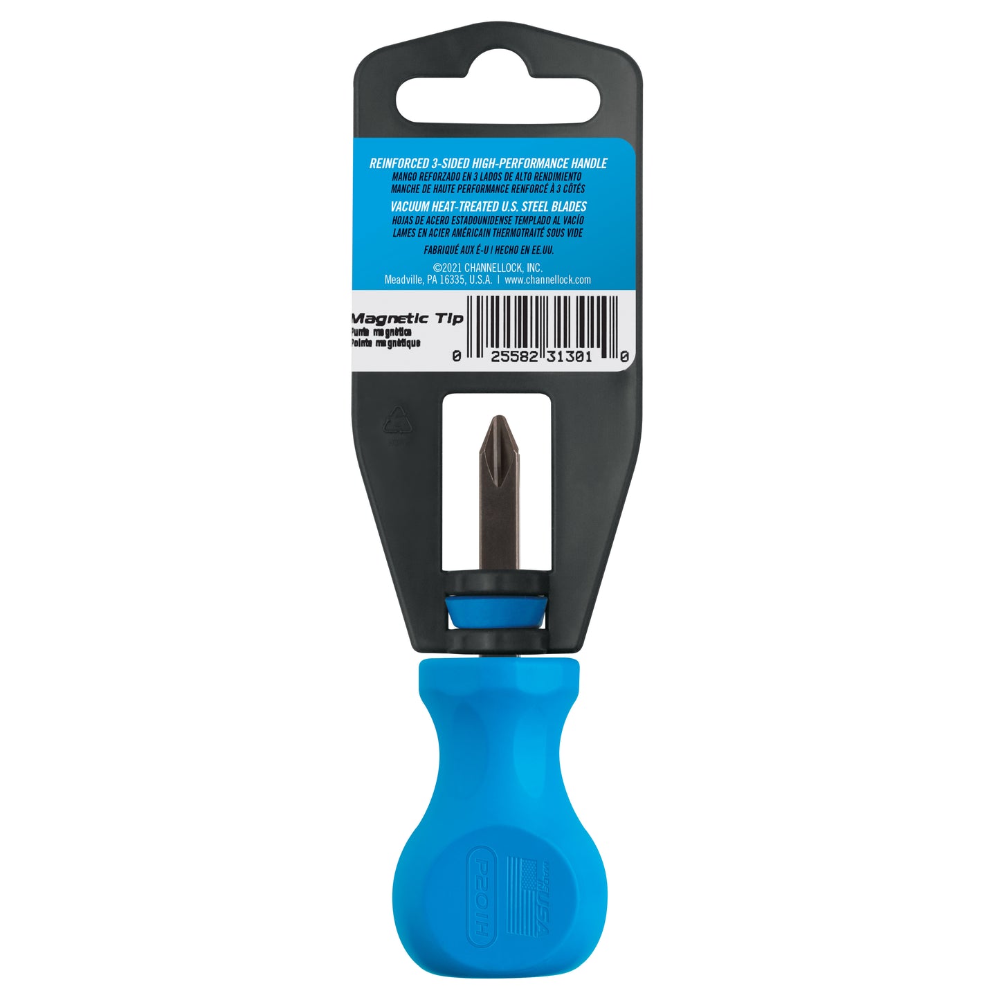 P201H PHILLIPS #2 x 1.5 Stubby-inch Professional Screwdriver
