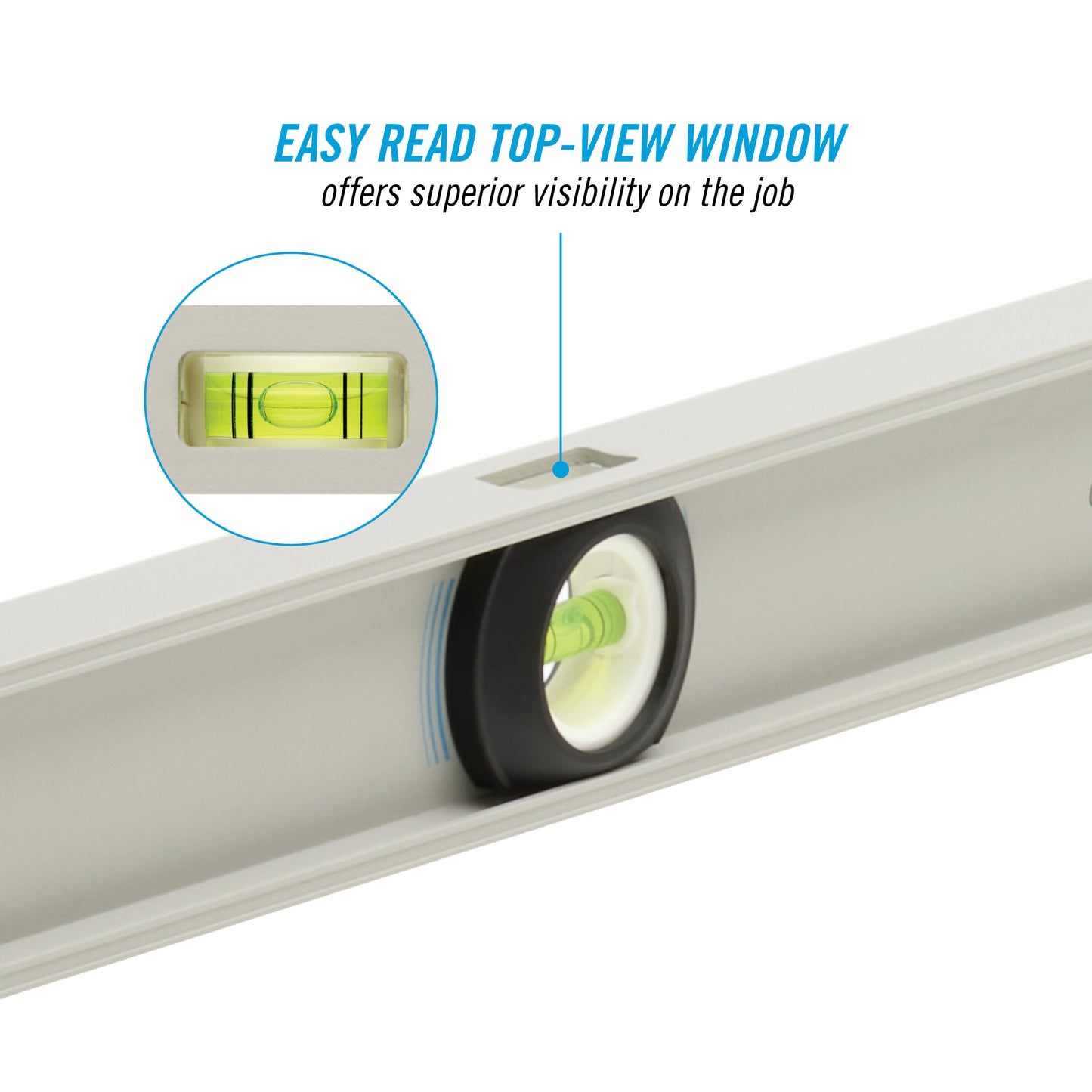 48-inch Professional-Grade Aluminum I-Beam Level (5100-0048)