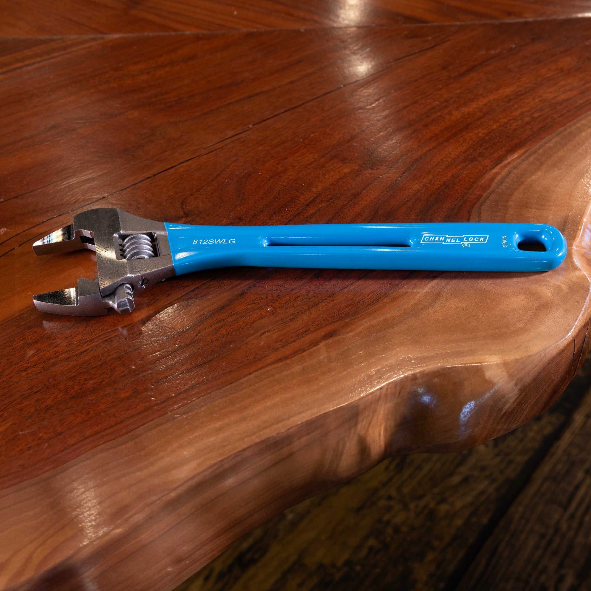 12-inch Lightweight Extra Slim Jaw WideAzz® Adjustable Wrench