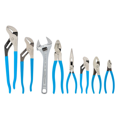 8 Pc Plier/Wrench Set, Tray (GS-27)
