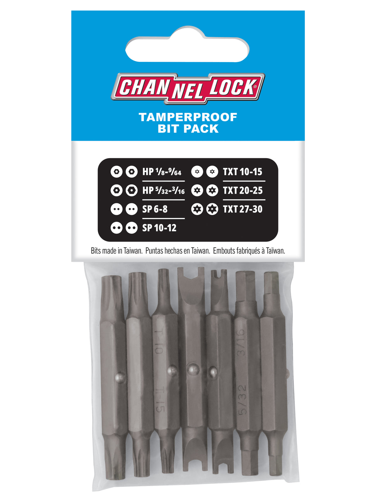 13 IN 1 Replacement Bits - Tamperproof (131RPT)