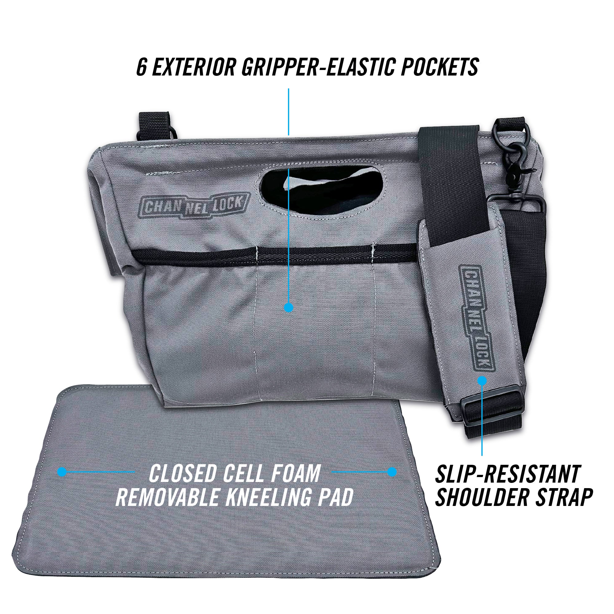 6-Pocket Tool Tote | Shop CHANNELLOCK®