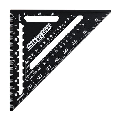 7-inch Laser-Etched Aluminum Extruded Rafter Square (8100-007RS)