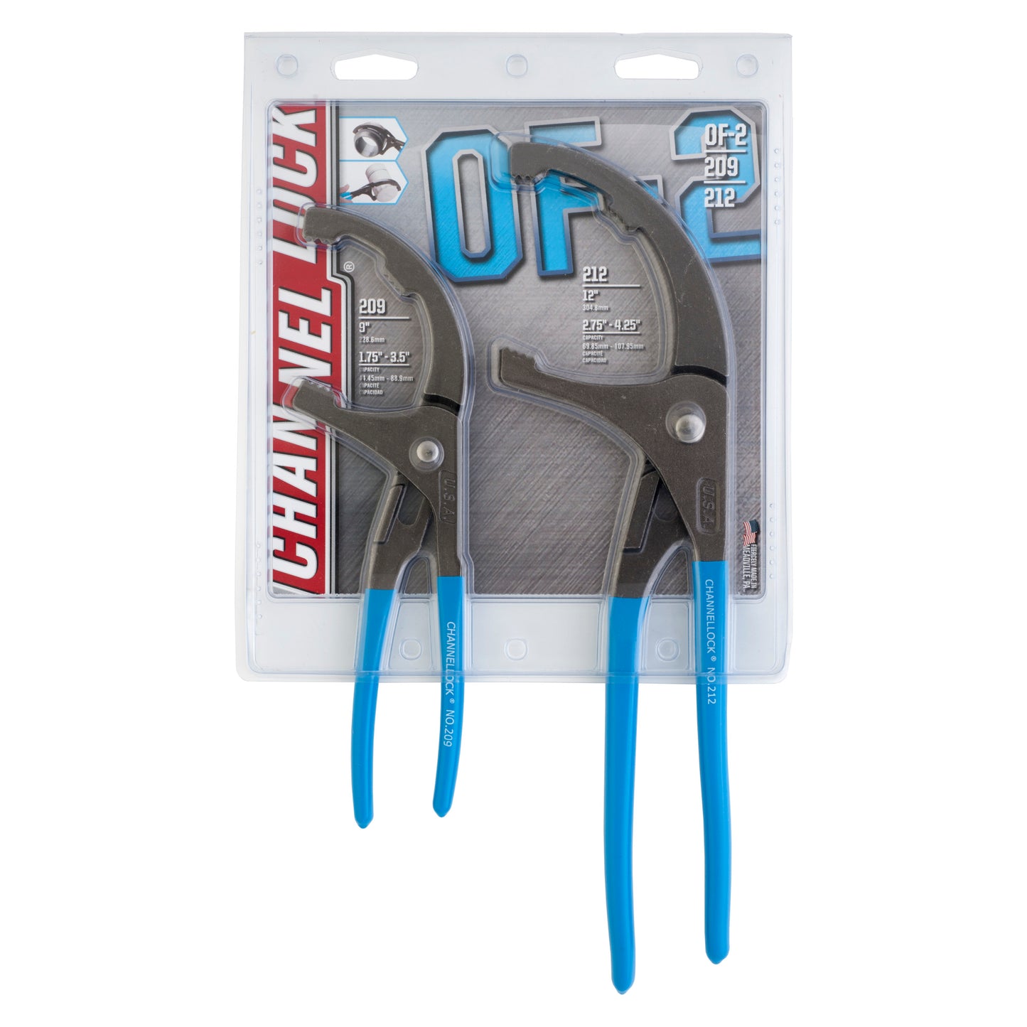 2pc Oil Filter/ PVC Pliers Set (OF-2)