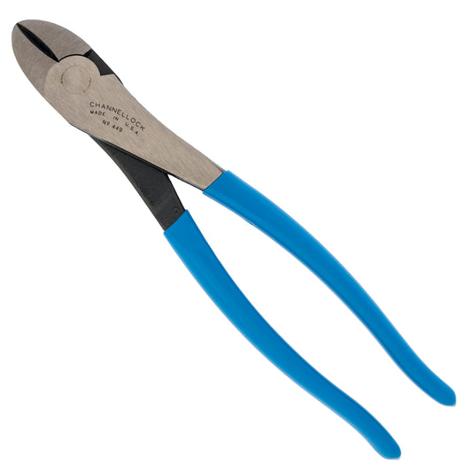 9.5-inch High Leverage Curved Diagonal Cutting Pliers (449)