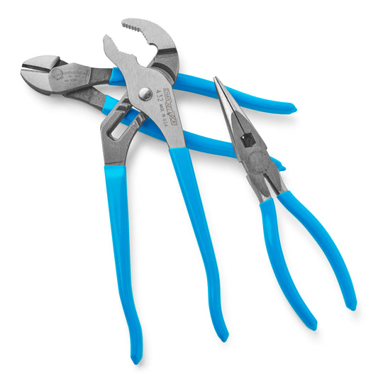 3 Pc Plier Set: 432, 317, 338, Poly-Bagged (GS-23)