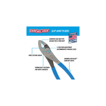8-inch Slip Joint Pliers (528)